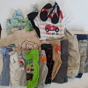 Baby boy bundle size 3-6 mos
